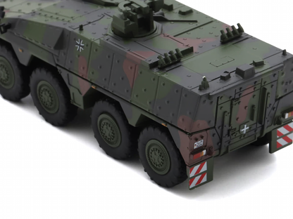 Tpz. Tank Boxer "German Army" Green Camouflage 1/87 (HO) Scale Diecast Model Car