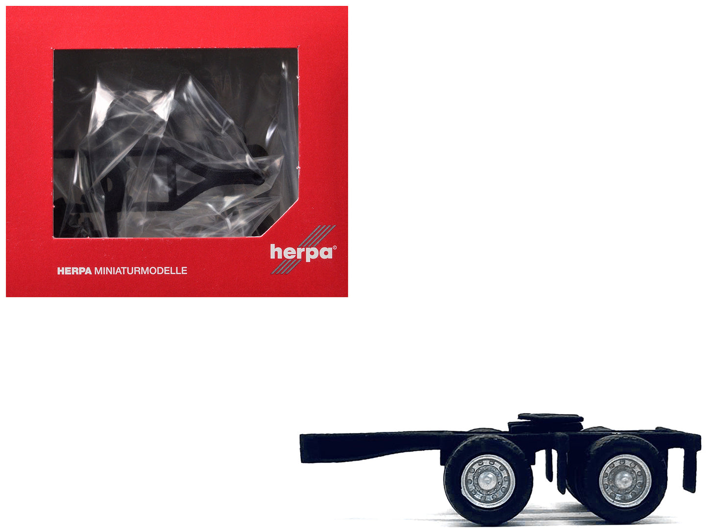 Dual Axle Converter Dolly A-Train 1/87 (HO) Plastic Model