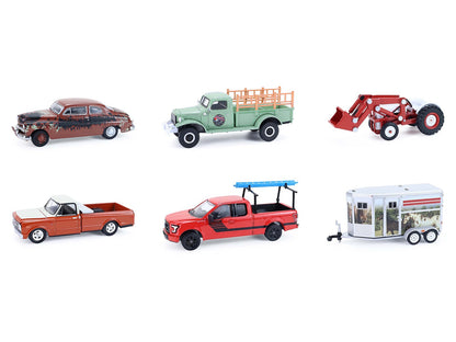 "Down on the Farm" Series 11 Set of 6 pieces 1/64 Diecast Models