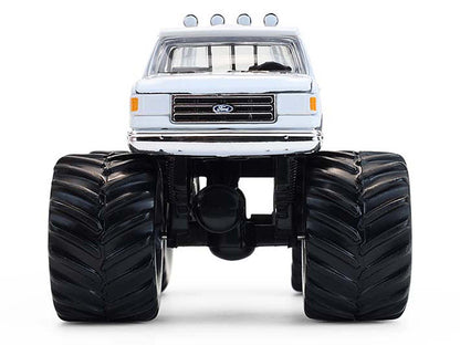 1988 Ford F-150 Monster Truck "Jersey Outlaw" White "Kings of Crunch" Series 16 1/64 Diecast Model Car