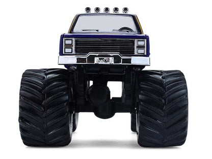 1984 Chevrolet C20 Monster Truck #9 "NAPA" Blue with Graphics "Kings of Crunch - Hendrick Motorsports Tribute" Special Edition 1/64 Diecast Model Car
