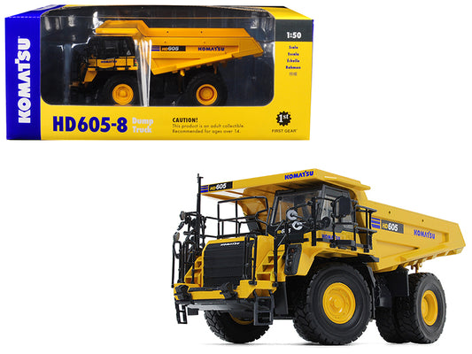 Komatsu HD605-8 Dump Truck 1/50 Diecast Model