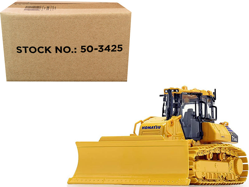 Komatsu D71PXi-24 Dozer with Drawbar 1/50 Diecast Model