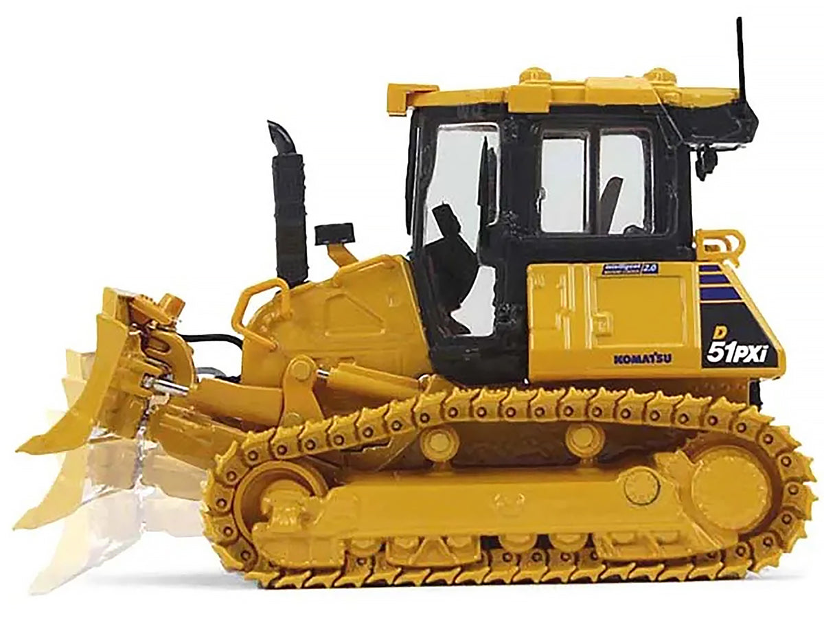 Komatsu D51PXi-24 Dozer with Hitch 1/50 Diecast Model