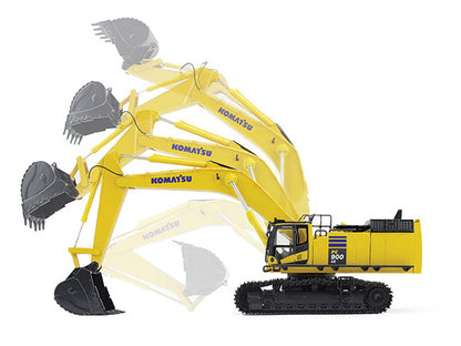 Komatsu PC900LC-11 Excavator Yellow 1/50 Diecast Model