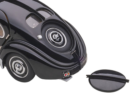 1938 Bugatti Type 57SC Atlantic with Disc Wheels Black 1/43 Diecast Model Car