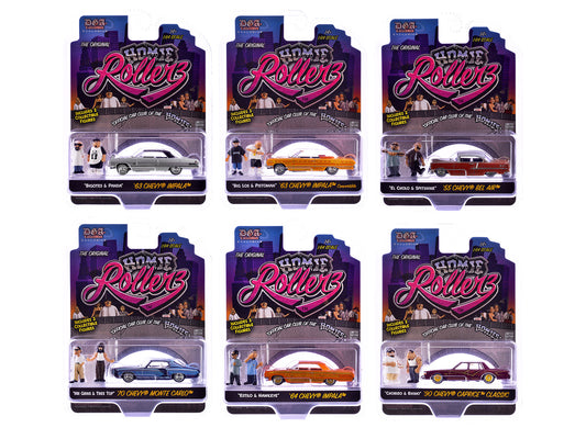 "Homie Rollerz" 2025 Series 1 Set of 6 Pieces Diecast Model Cars