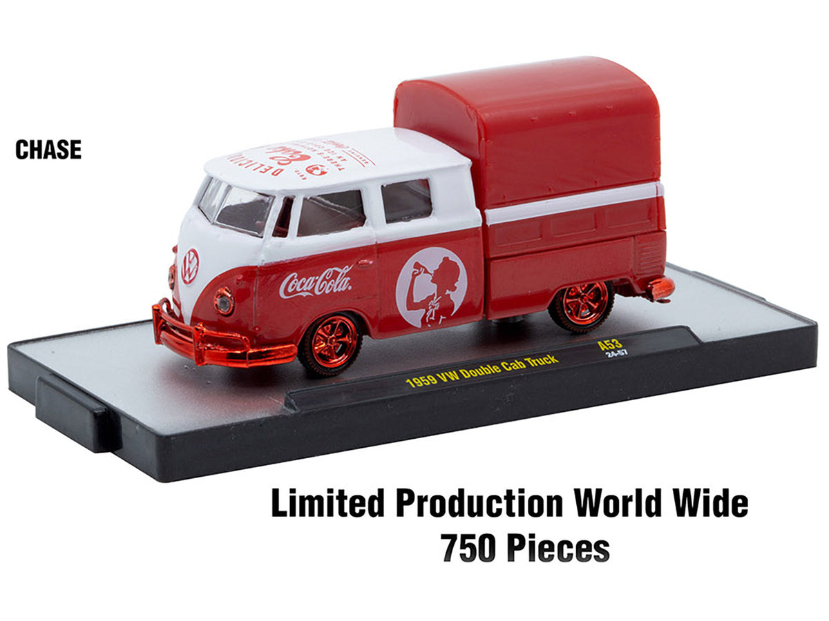 "Coca-Cola" Set of 3 pieces Release 53 Limited Edition to 10000 pieces Worldwide 1/64 Diecast Model Cars