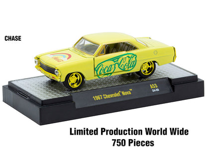 "Coca-Cola" Set of 3 pieces Release 53 Limited Edition to 10000 pieces Worldwide 1/64 Diecast Model Cars