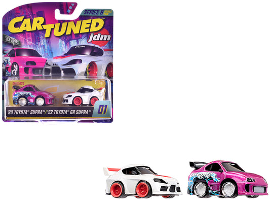 "Sick Supras" Series 6 Toyota Double Pack Set of 2 Cars Diecast Model Cars
