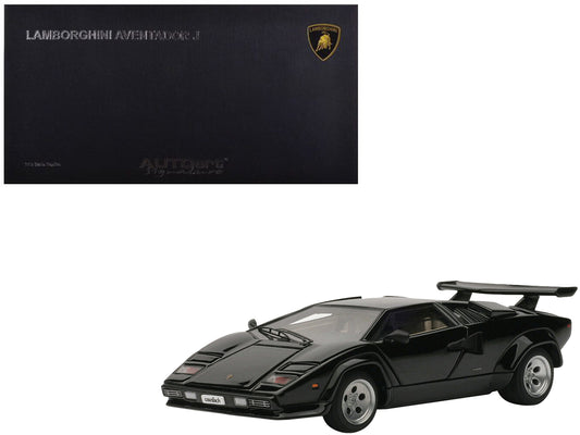 Lamborghini Countach 5000S Black 1/43 Diecast Model Car