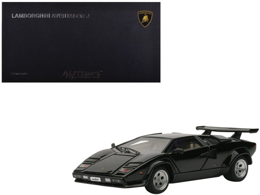 Lamborghini Countach 5000S Black 1/43 Diecast Model Car