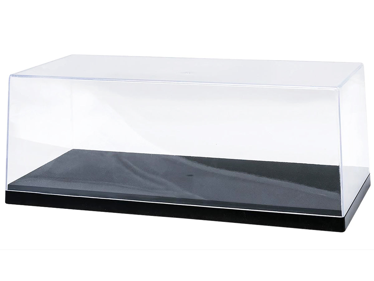 Acrylic Display Case for 1/18-1/24 Scale Model Cars with Black Plastic Base (Replaces Greenlight 55020)