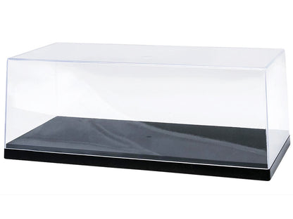 Acrylic Display Case for 1/18-1/24 Scale Model Cars with Black Plastic Base (Replaces Greenlight 55020)