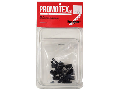 Lowboy Single Axle Booster with Integrated Rear Axle and Fenders (2 Sets) 1/87 (HO) Plastic Model