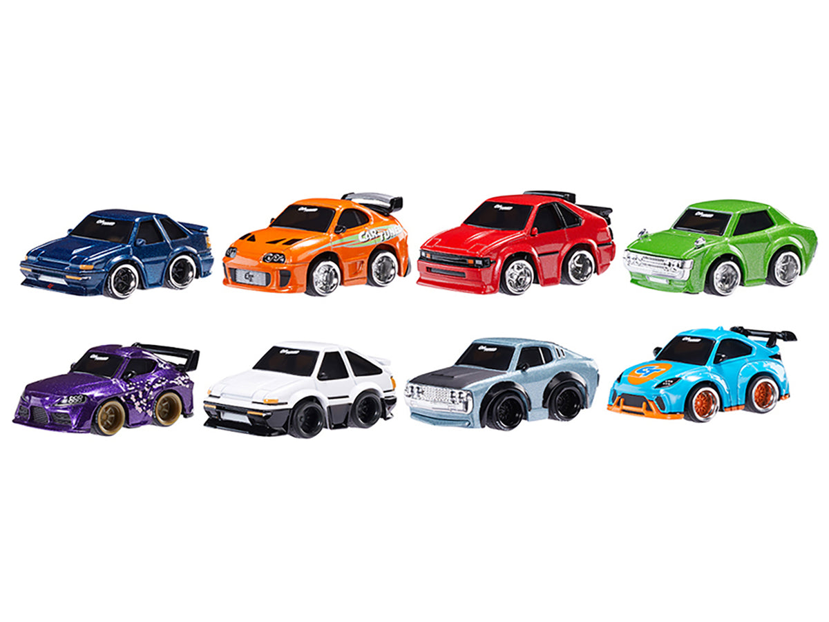 JDM Tuners Series 1 Set of 8 Pieces Diecast Model Cars