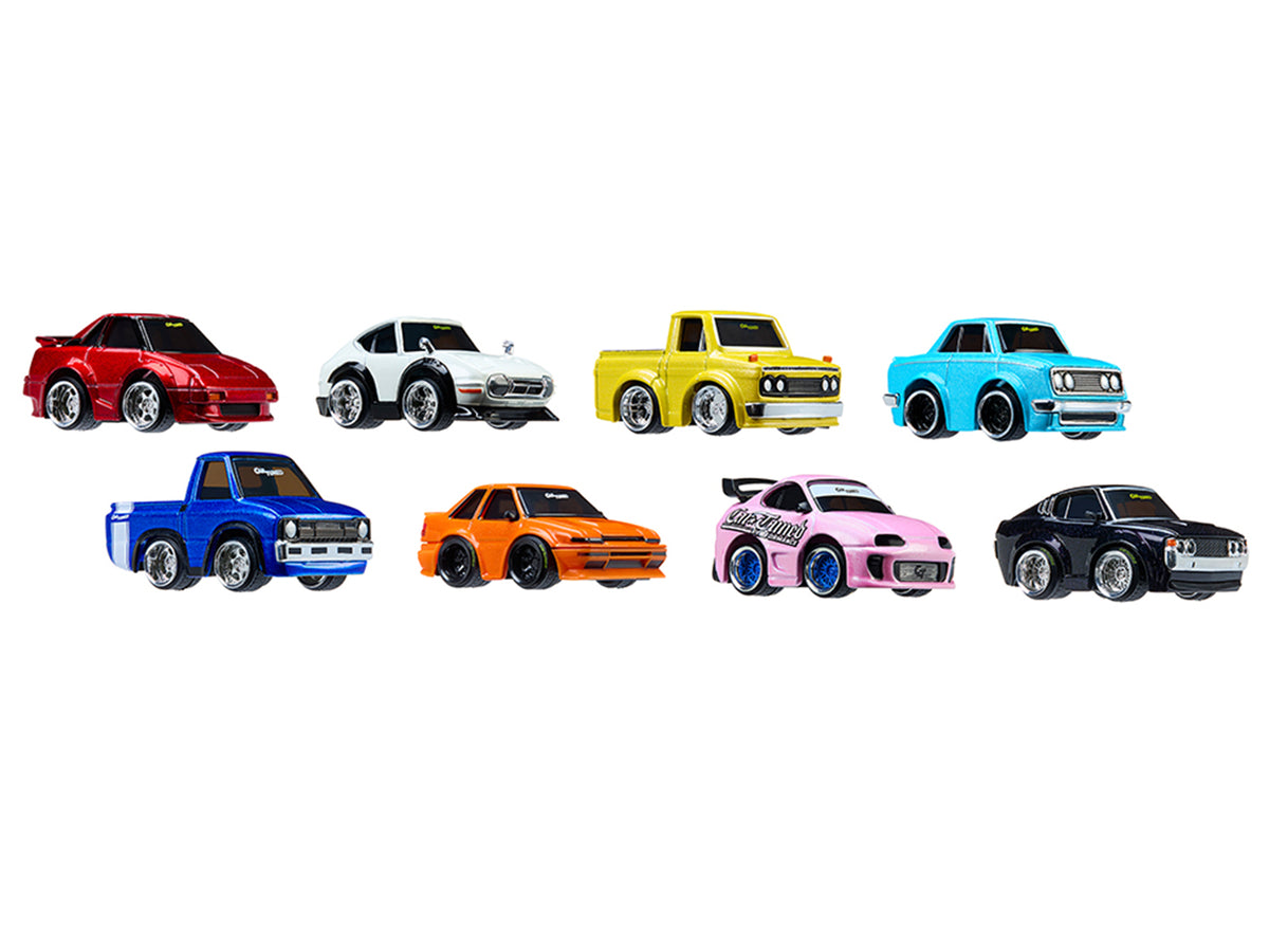 JDM Tuners Series 4 Set of 8 Pieces Diecast Model Cars