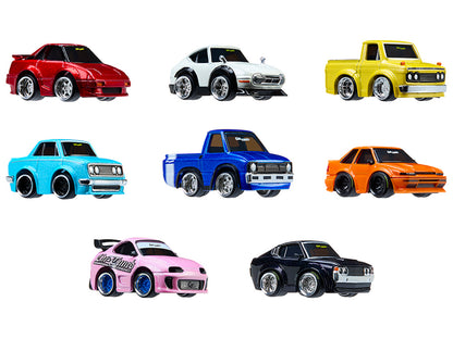JDM Tuners Series 4 Set of 8 Pieces Diecast Model Cars