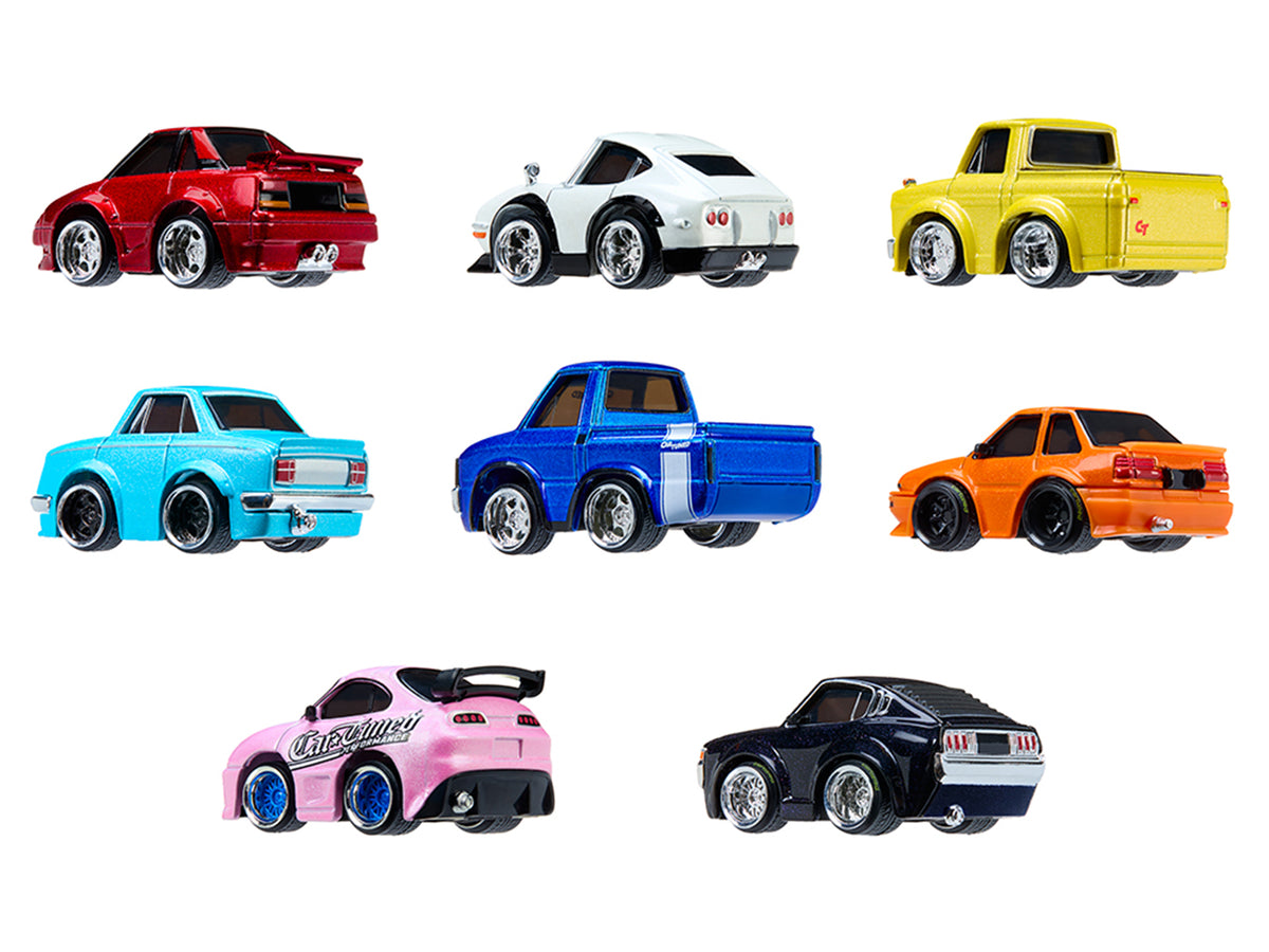 JDM Tuners Series 4 Set of 8 Pieces Diecast Model Cars