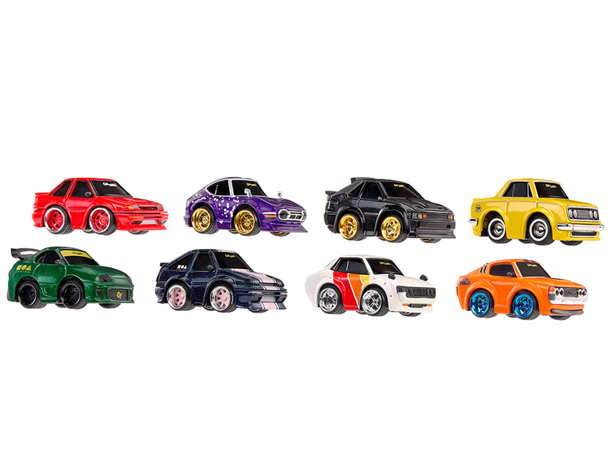 JDM Tuners Series 5 Set of 8 Pieces Diecast Model Cars
