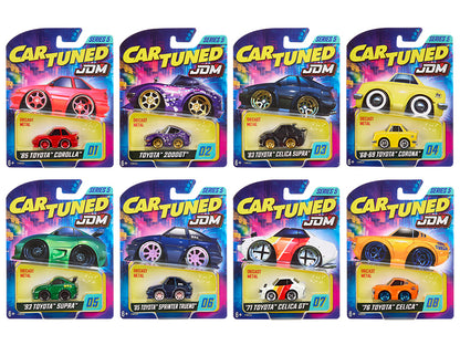 JDM Tuners Series 5 Set of 8 Pieces Diecast Model Cars