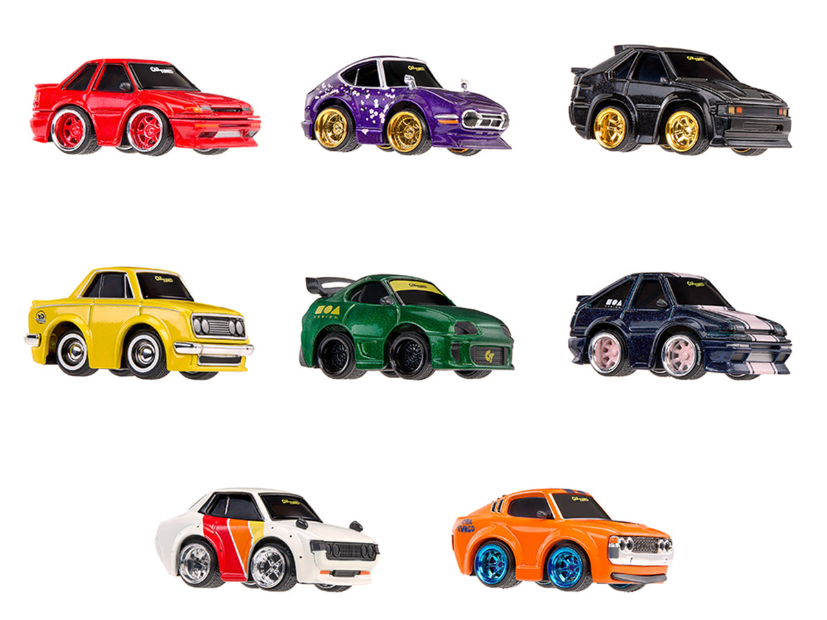 JDM Tuners Series 5 Set of 8 Pieces Diecast Model Cars