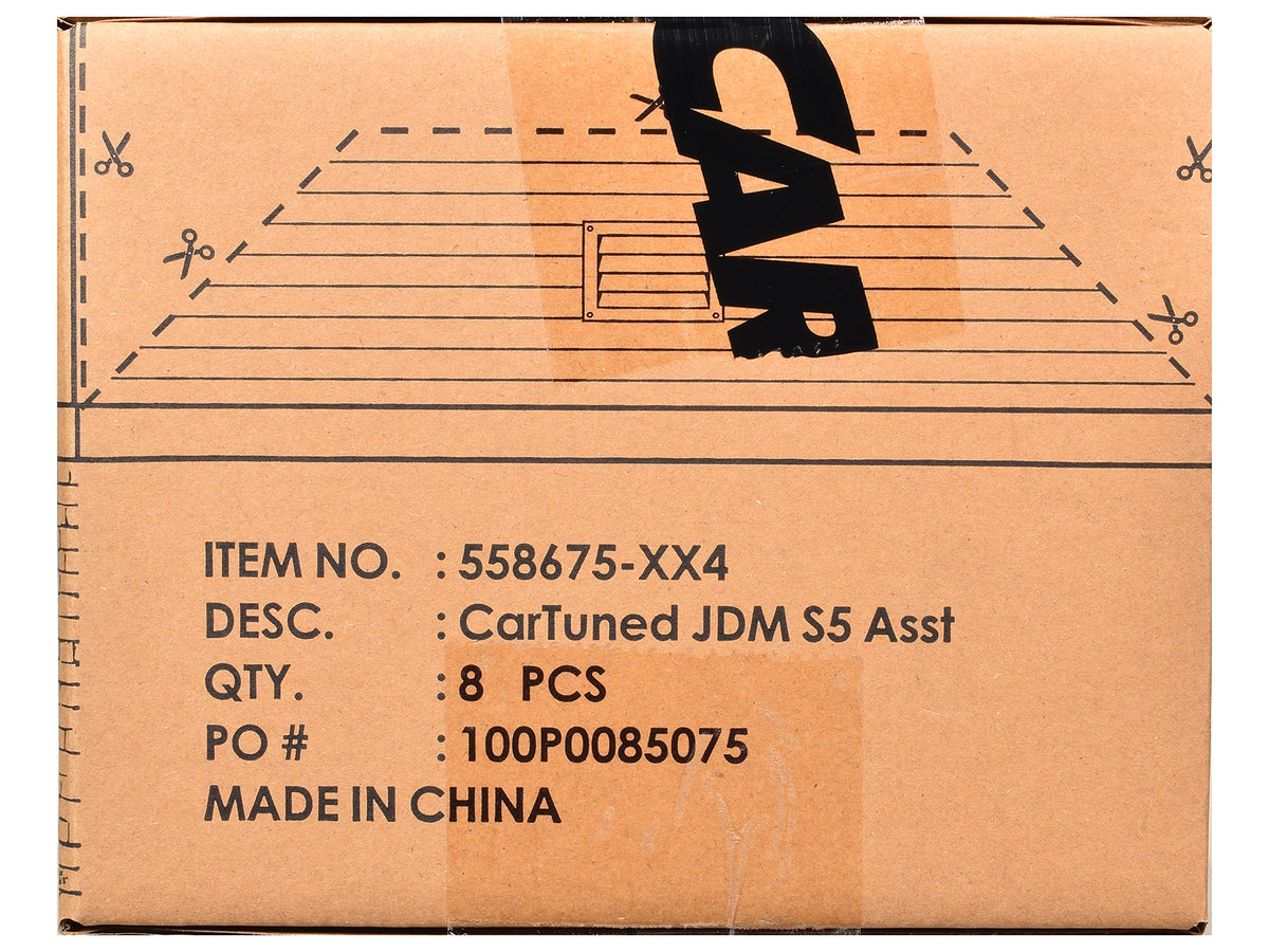 JDM Tuners Series 5 Set of 8 Pieces Diecast Model Cars