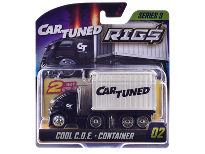 "Rigs" Container Case Series 3 Set of 4 Pieces Diecast Model Cars