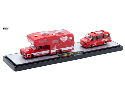 Auto Haulers "Coca-Cola" Set of 3 pieces Release S05 Limited Edition to 6000 pieces Worldwide 1/64 Diecast Models