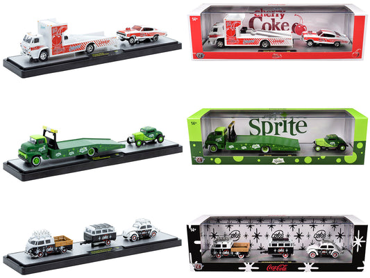 Auto Haulers "Soda" Set of 3 pieces Release 36 Limited Edition to 8000 pieces Worldwide 1/64 Diecast Models