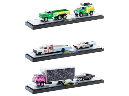 Auto Haulers "Soda" Set of 3 pieces Release 38 Limited Edition to 8000 pieces Worldwide 1/64 Diecast Models