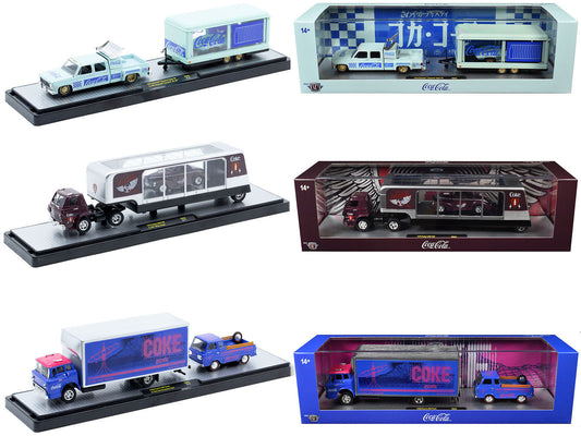 Auto Haulers "Coca-Cola" Set of 3 pieces Release 42 Limited Edition to 8200 pieces Worldwide 1/64 Diecast Models