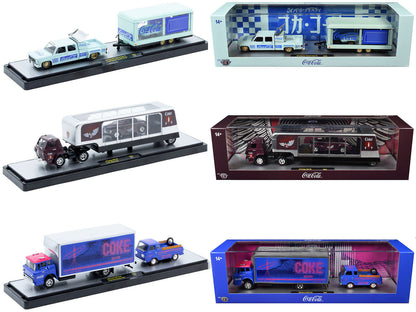 Auto Haulers "Coca-Cola" Set of 3 pieces Release 42 Limited Edition to 8200 pieces Worldwide 1/64 Diecast Models