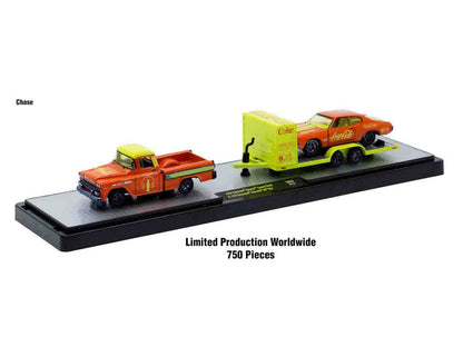 Auto Haulers "Coca-Cola" Set of 3 pieces Release 43 Limited Edition to 6200 pieces Worldwide 1/64 Diecast Models