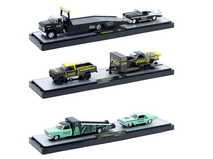 Auto Haulers "Coca-Cola" Set of 3 pieces Release 48 Limited Edition to 4800 pieces Worldwide 1/64 Diecast Models