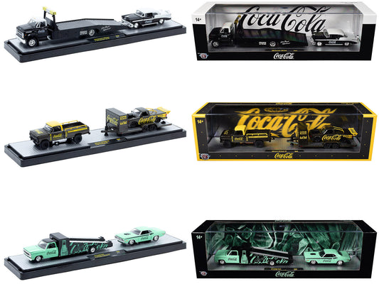Auto Haulers "Coca-Cola" Set of 3 pieces Release 48 Limited Edition to 4800 pieces Worldwide 1/64 Diecast Models
