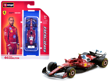Ferrari SF-25 #44 Lewis Hamilton Formula One F1 World Championship (2025) "Formula Racing" Series 1/64 Diecast Model Car