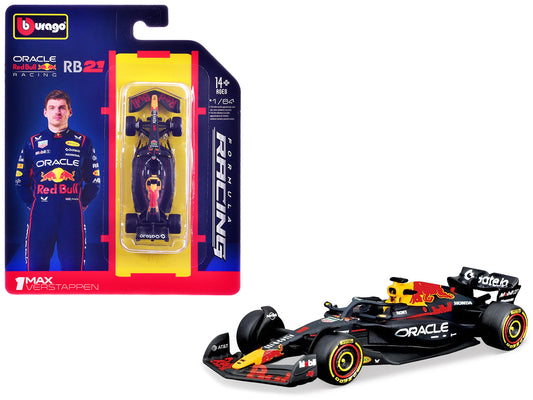 Red Bull Racing RB21 #1 Max Verstappen Formula One F1 World Championship (2025) "Formula Racing" Series 1/64 Diecast Model Car