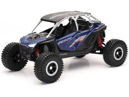 Polaris RZR Pro R UTV Blue with Black Top "Xtreme Off-Road" Series 1/18 Diecast Model