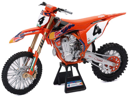 KTM 450 SX-F Motorcycle #4 Chase Sexton "Red Bull KTM Factory Racing" 1/12 Diecast Model