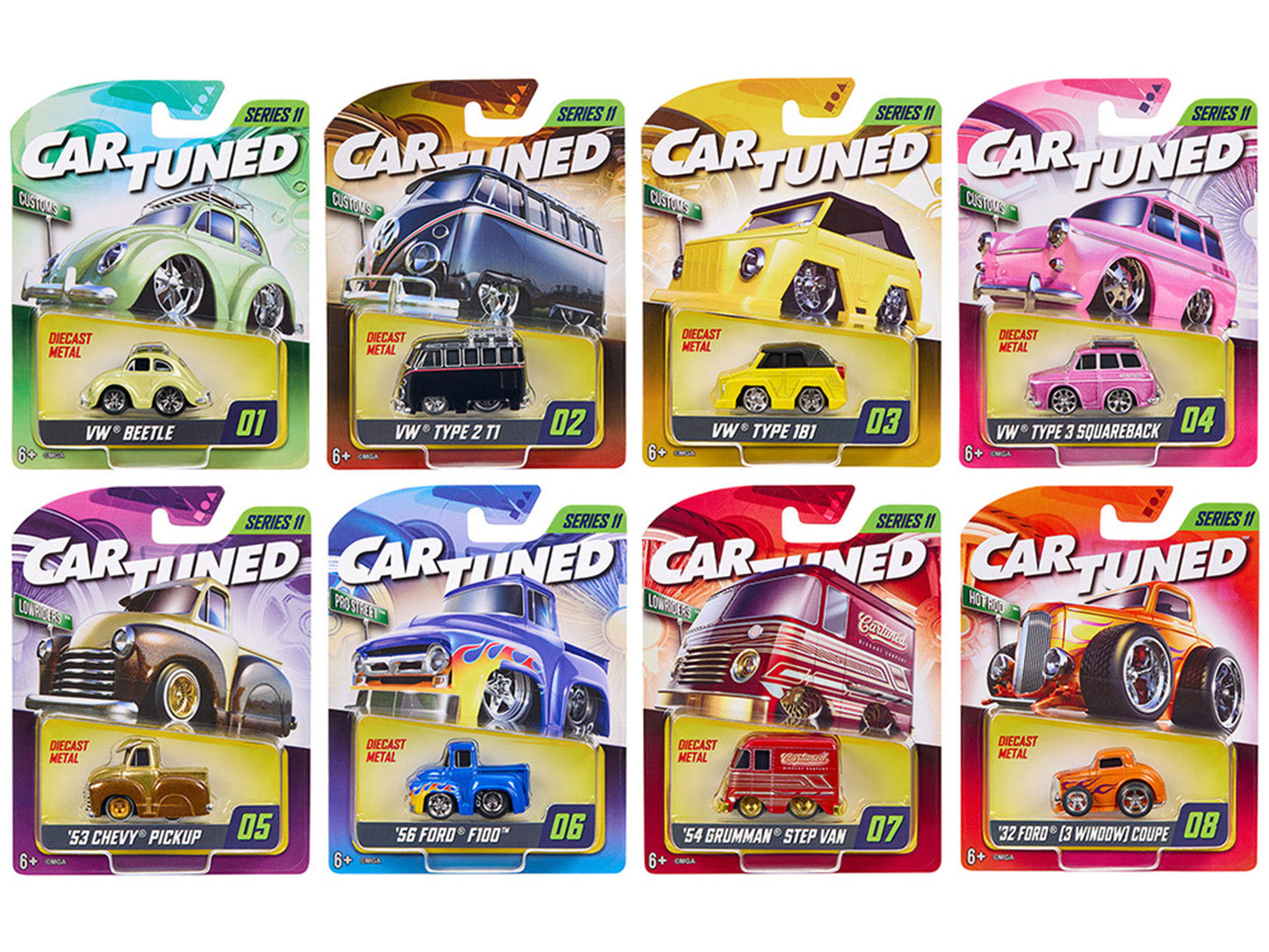 "Mainline" 2026 Series 11 Set of 8 Pieces Diecast Model Cars