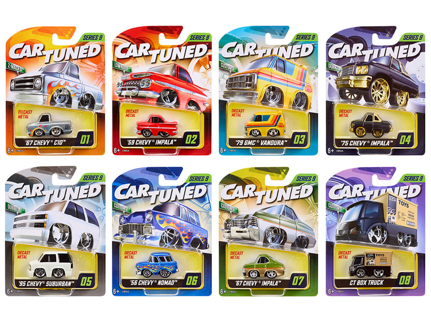 "Mainline" 2026 Series 9 Set of 8 Pieces Diecast Model Cars