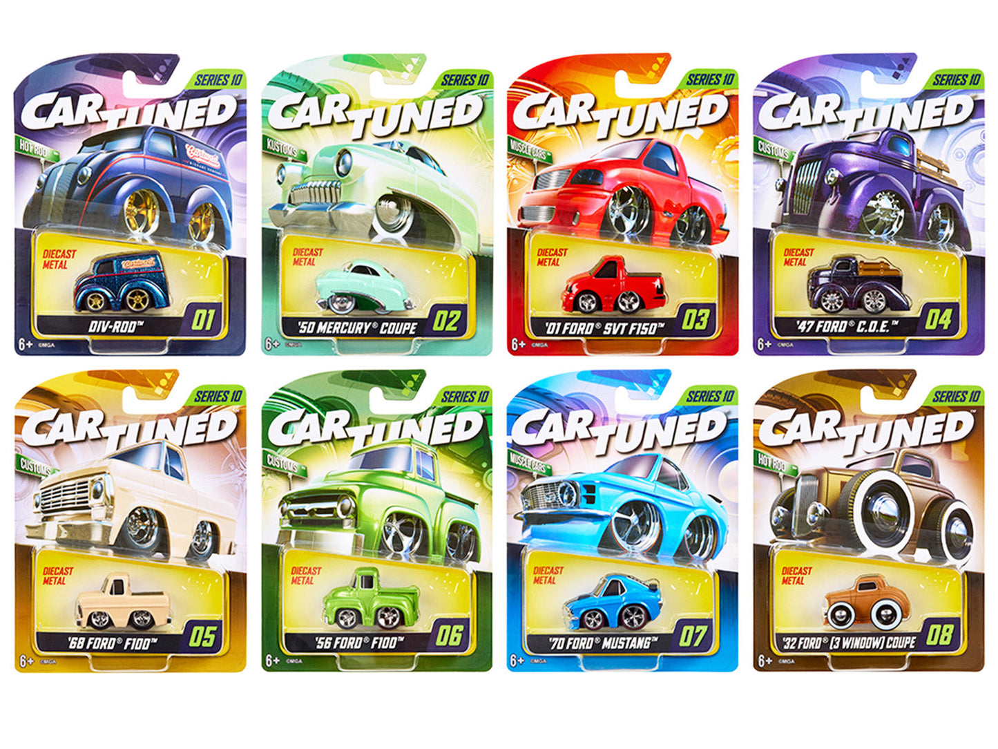 "Mainline" 2026 Series 10 Set of 8 Pieces Diecast Model Cars