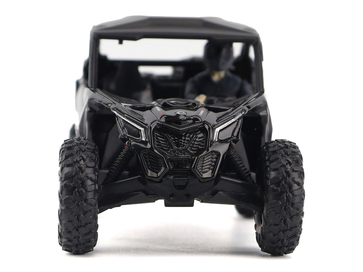 Can-Am Maverick X3 X RS Turbo RR Triple Black with Driver Figure 1/32 Diecast Model