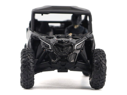 Can-Am Maverick X3 X RS Turbo RR Triple Black with Driver Figure 1/32 Diecast Model