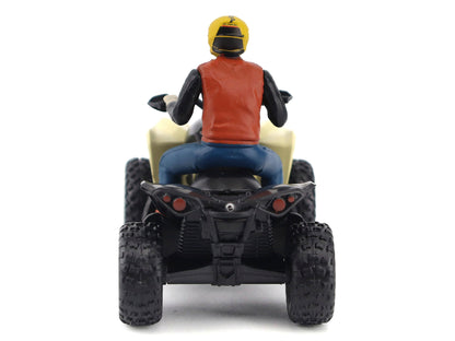 Can-Am Renegade X XC 1000R ATV Desert Tan with Driver Figure 1/32 Diecast Model