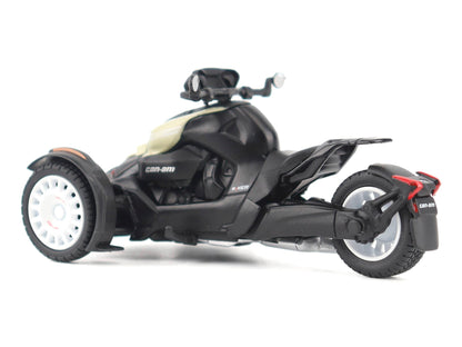 Can-Am Ryker Rally 3-Wheel Motorcycle Sand Storm and Black 1/32 Diecast Model