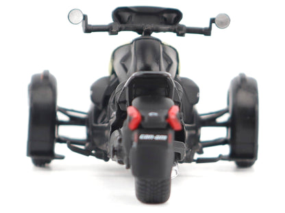 Can-Am Ryker Rally 3-Wheel Motorcycle Sand Storm and Black 1/32 Diecast Model