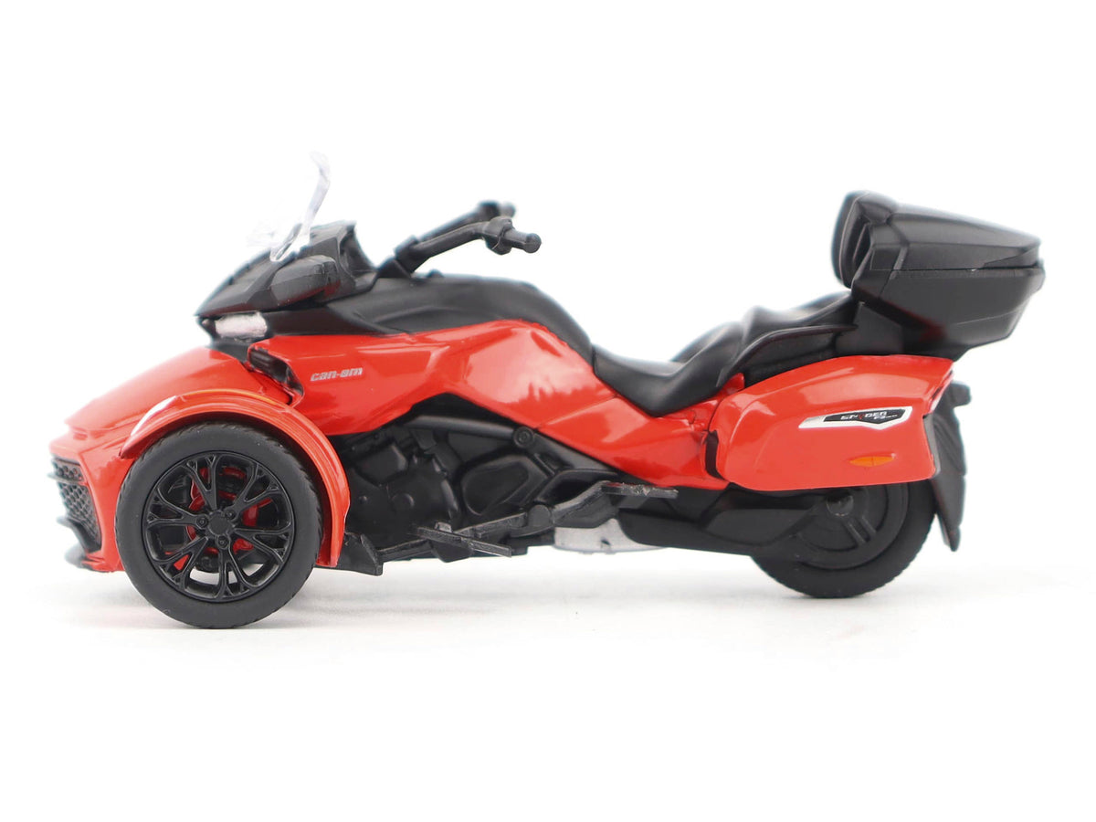 Can-Am Spyder F3 Limited Special Series 3-Wheel Motorcycle Viper Red 1/32 Diecast Model