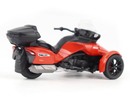 Can-Am Spyder F3 Limited Special Series 3-Wheel Motorcycle Viper Red 1/32 Diecast Model